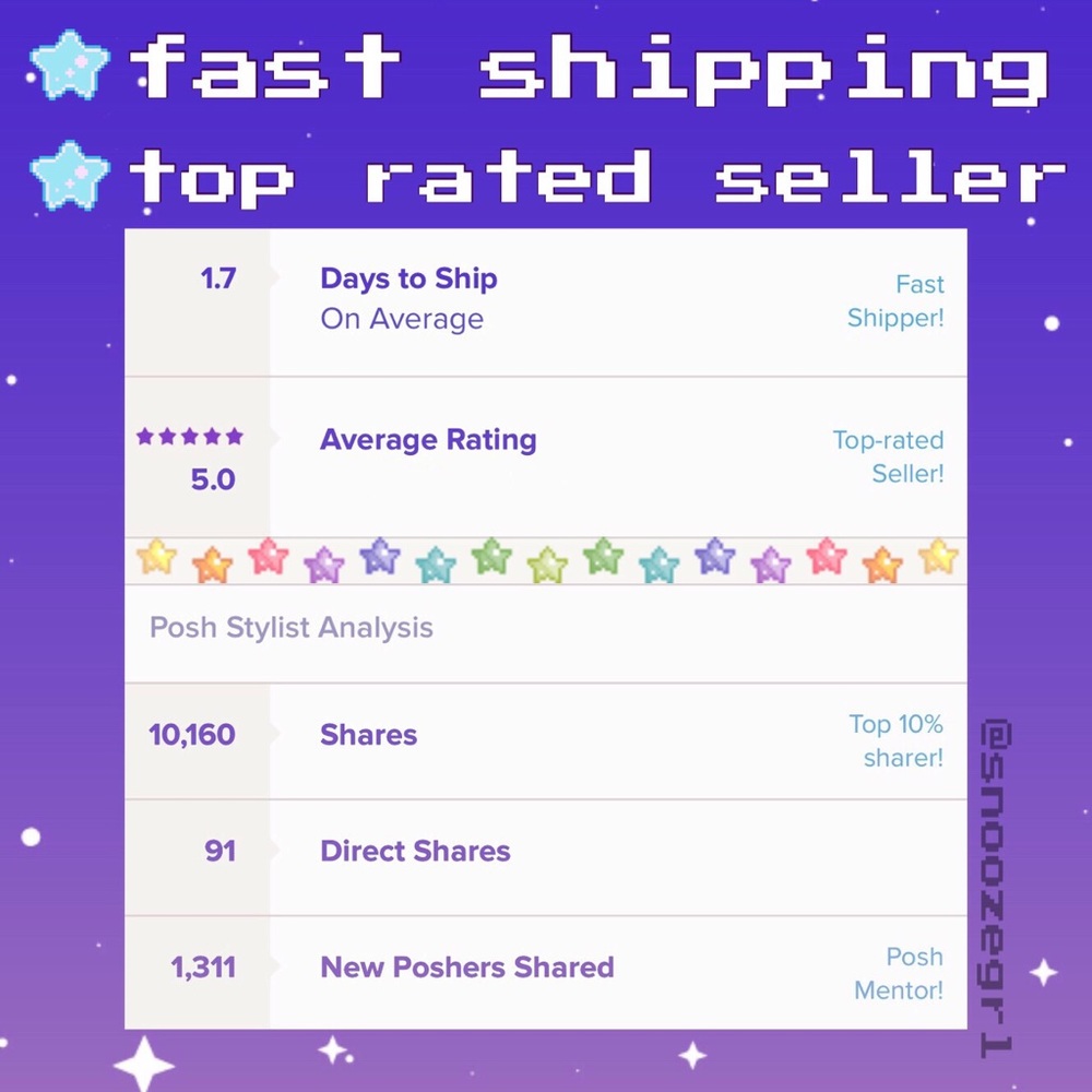fast shipping🏃🏻‍♀️📦top rated seller